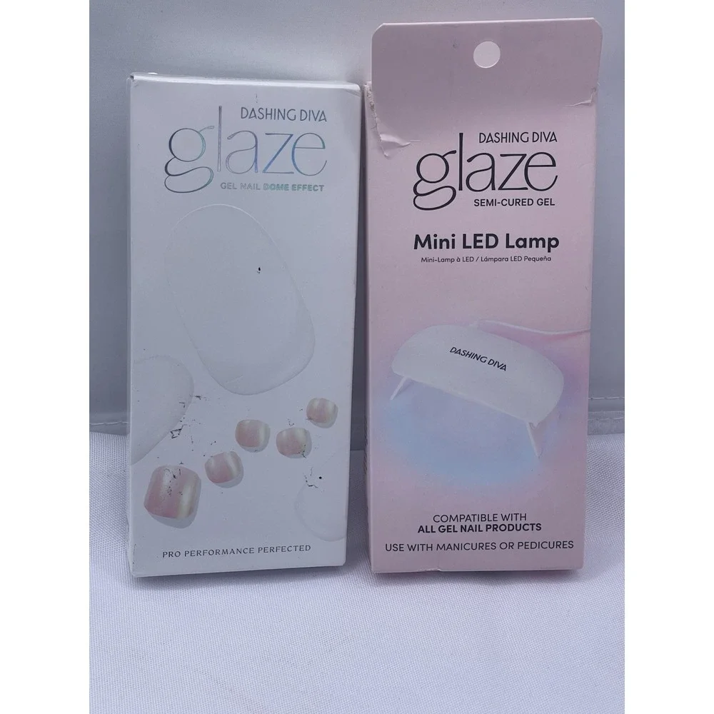 [DASHING DIVA] Glaze gel (mini Gel lamp‎ included) 1 manicure